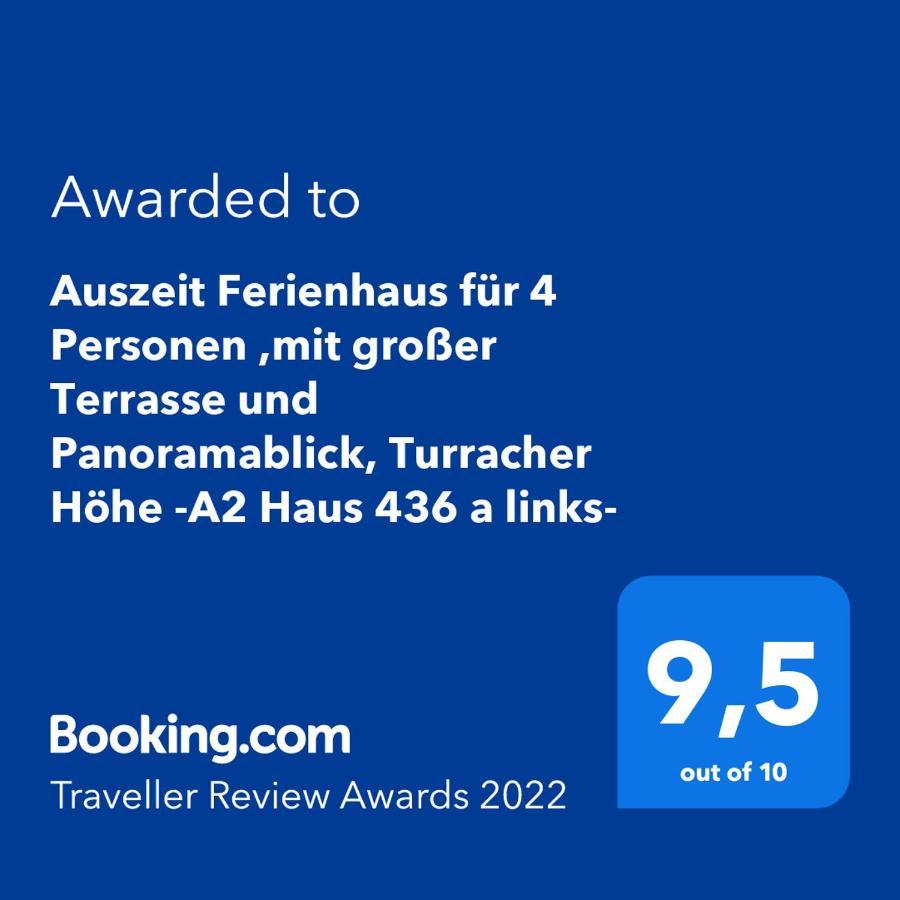 Auszeit Ferienhaus Fur 6 Personen ,Mit Grosser Terrasse Und Panoramablick, Turracher Hohe -A1 Haus 436 A Links- Exterior photo